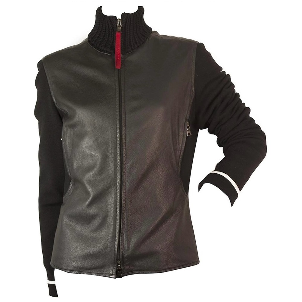 Prada leather jacket